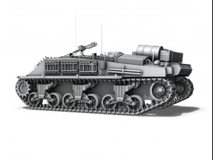 m4 sherman arv 3D Model