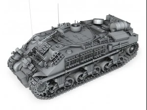 m4 sherman arv 3D Model