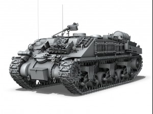 m4 sherman arv Model 3D
