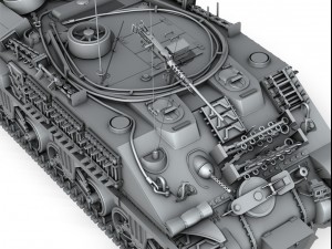m4 sherman arv Model 3D