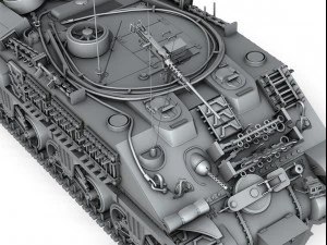 m4 sherman arv 3D Model