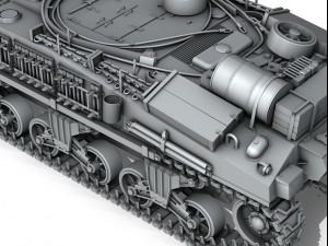 m4 sherman arv Model 3D
