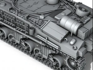 m4 sherman arv 3D Model