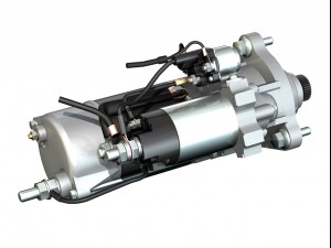 starter motor 02 Model 3D