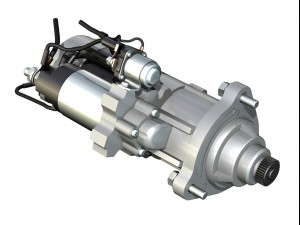 starter motor 02 Model 3D