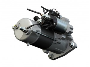starter motor 02 Model 3D