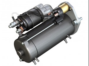 starter motor 03 3D Model