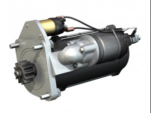starter motor 03 3D Model