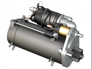 starter motor 03 3D Model