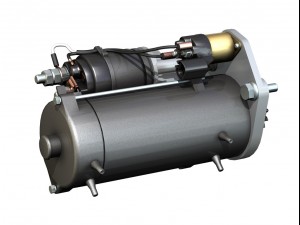 starter motor 03 3D Model