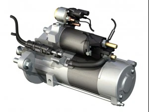 starter motor 04 3D Model