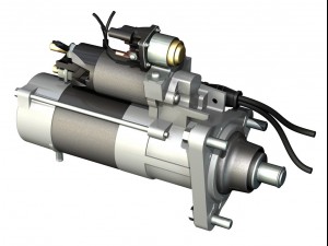 starter motor 04 3D Модель