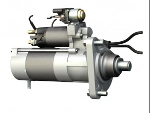 starter motor 04 3D Model