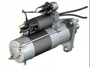 starter motor 04 3D Модель