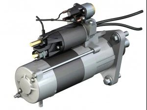 starter motor 04 3D Model
