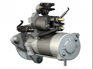starter motor 04 3D Модель