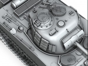 m4a3 sherman - pacific theatre 3D 모델