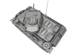 panzer iii pzkpfw iii ausfg 3D Model