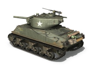 m4a3e2 - sherman jumbo - blue eyes Modelo 3D