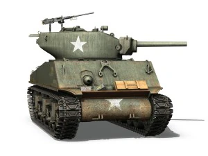 m4a3e2 - sherman jumbo - blue eyes 3D Model