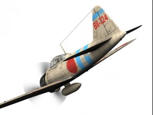 mitsubishi a6m2 zero carrier hiryu 3D 모델
