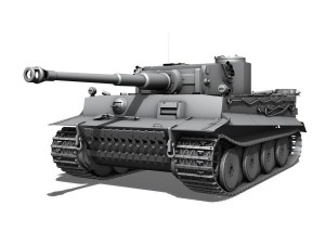panzer vi - tiger - early production 3D Model