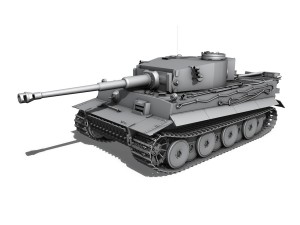 panzer vi - tiger - early production 3D Model