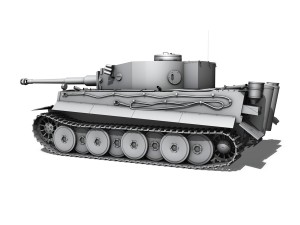 panzer vi - tiger - early production 3D Model