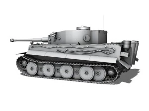 panzer vi - tiger - early production 3D Model