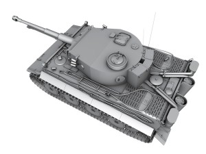 panzer vi - tiger - early production 3D Model