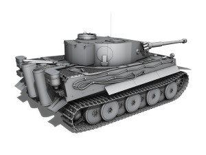 panzer vi - tiger - early production 3D Model