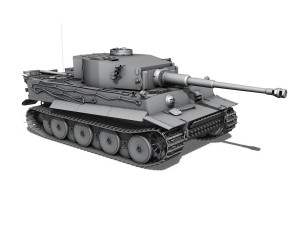panzer vi - tiger - early production 3D Model