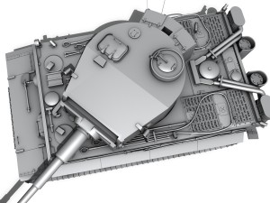 panzer vi - tiger - early production 3D Model