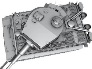 panzer vi - tiger - early production 3D Model