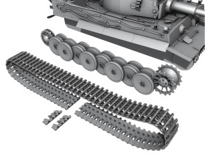 panzer vi - tiger - early production 3D Model