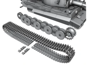 panzer vi - tiger - early production 3D Model