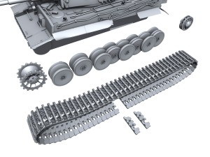 panzer vi tiger mid production 3D Model