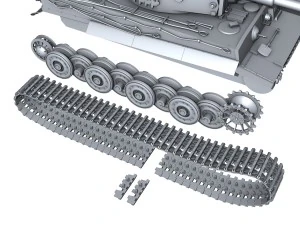 panzer vi - tiger - late production 3D Model