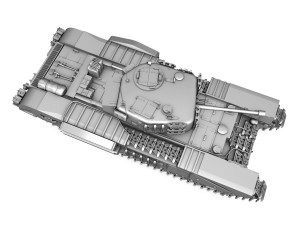 churchill mk iv 3D Model