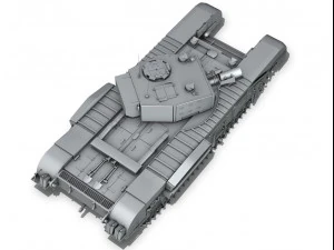 churchill mkiii avre 3D Model
