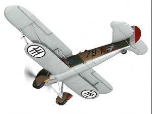 fiat cr32 italy airforce 79 squadriglia 3D 모델