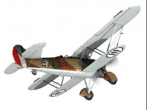 fiat cr32 italy airforce 79 squadriglia 3D Model