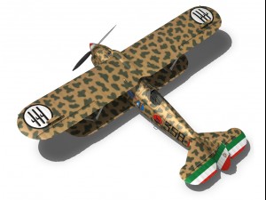 fiat cr32 italy airforce 358 squadriglia 3Dモデル