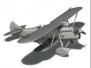fiat cr32 italy airforce 358 squadriglia 3Dモデル