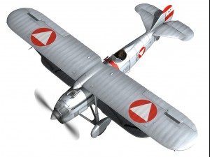 fiat cr32 austrian air force jagdgeschwader ii 3D Model