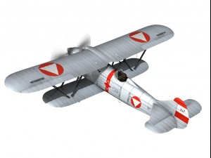fiat cr32 austrian air force jagdgeschwader ii 3D Model