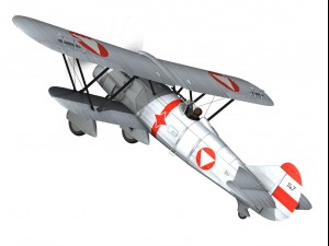 fiat cr32 austrian air force jagdgeschwader ii 3D Model
