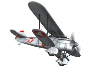 fiat cr32 austrian air force jagdgeschwader ii 3D Model
