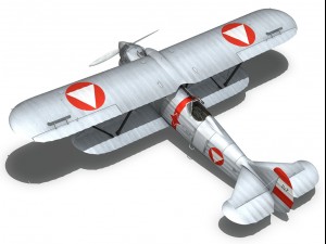 fiat cr32 austrian air force jagdgeschwader ii 3D Model