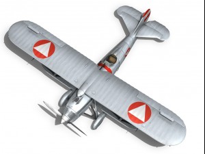 fiat cr32 austrian air force jagdgeschwader ii 3D Model